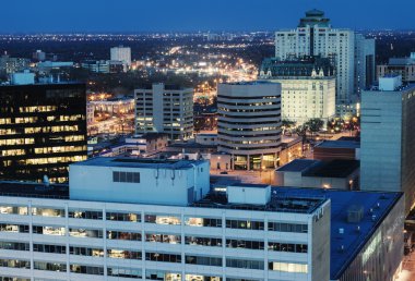 Winnipeg panorama geceleri
