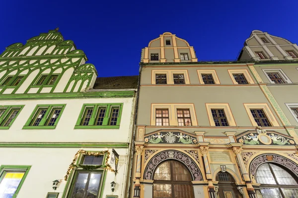 Marktplatz arkitekturen i Weimar — Stockfoto