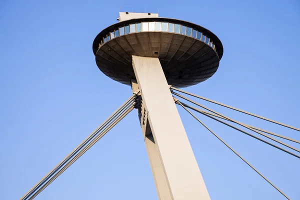 Mais ponte SNP em Bratislava — Fotografia de Stock