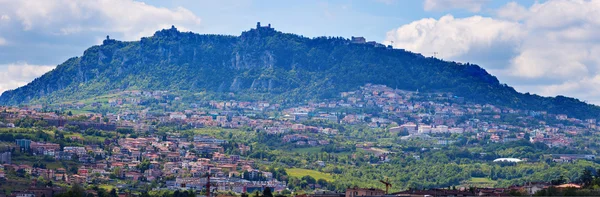 Panoramic view of San Marino — Stock Photo, Image