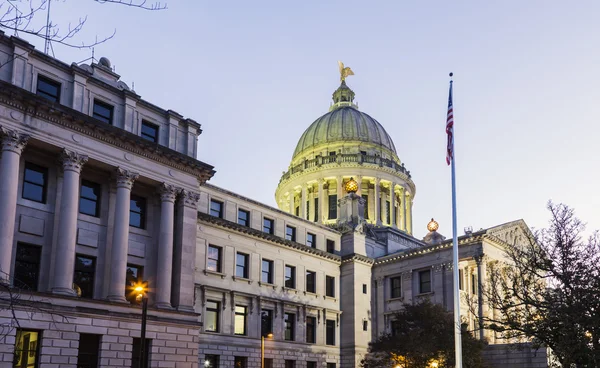 Mississippi Gebäude der Staatshauptstadt — Stockfoto