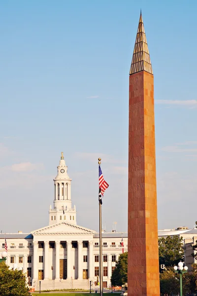 Denver City Hall — Zdjęcie stockowe