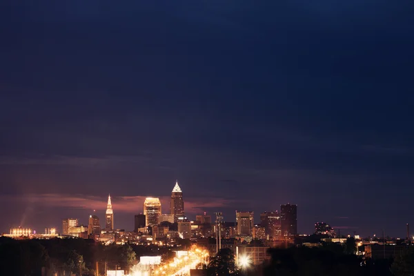 Cleveland - skyline view — Stock Photo, Image