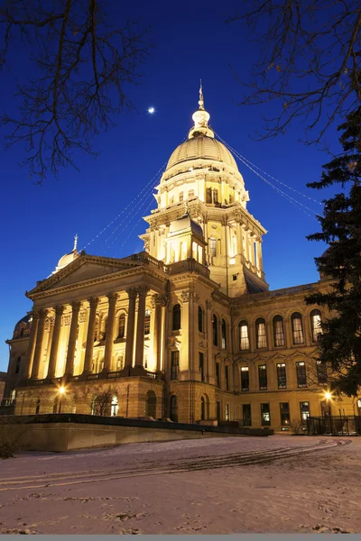 Illinois Springfied állam fővárosa — Stock Fotó