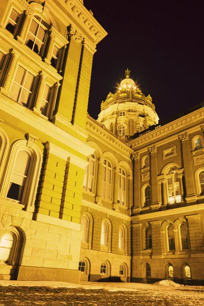 Des moines, iowa - státní capitol building — Stock fotografie