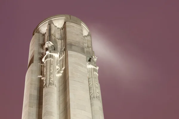 Liberty Memorial i Kansas City Royaltyfrie stock-fotos