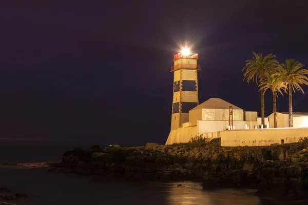 Farol de Santa Marta em Cascais — Fotografia de Stock