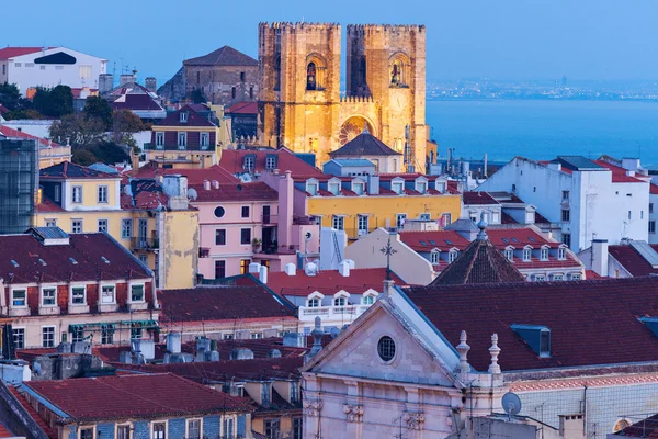 Catedral de Santa María en Lisboa — Foto de Stock
