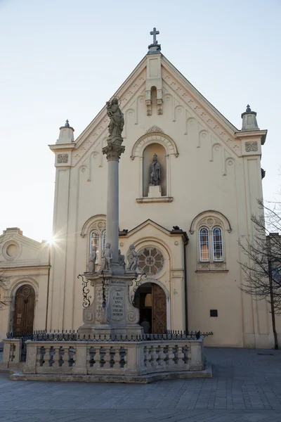 Капуцинская церковь Братиславы — стоковое фото