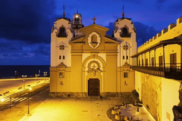 Candelaria Kilise gece — Stok fotoğraf