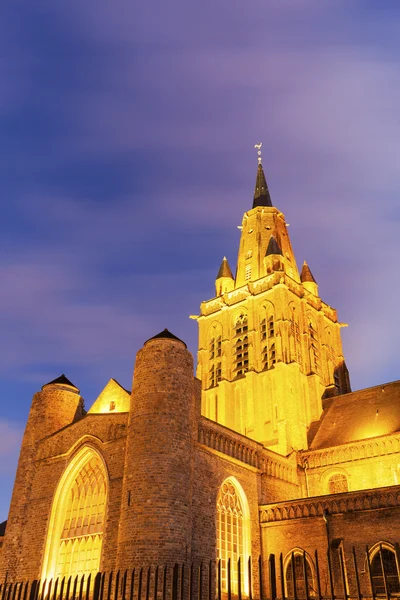 Eglise Notre-Dame Cathedral in Calais — Stock Photo, Image