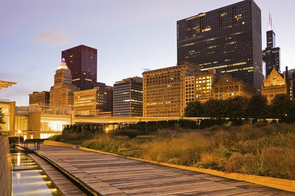 Het platform van Michigan Avenue — Stockfoto