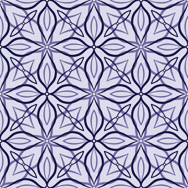 Абстрактный бесшовный рисунок с мозаичной плиткой декоративного кружева украшения. Текстура для печати, ткани, текстиля, обоев. — стоковое фото