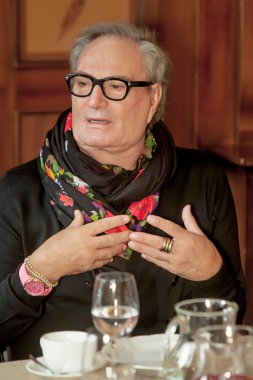 Moda Tasarımcısı Rocco Barocco Rusya portre ilk mono-marka mağaza açılış gününde