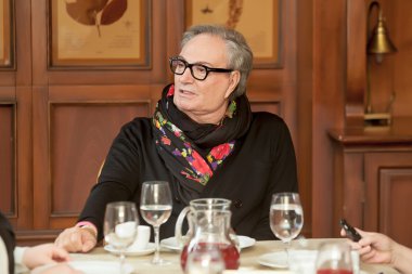 Moda Tasarımcısı Rocco Barocco kahvaltı gazeteciler ile