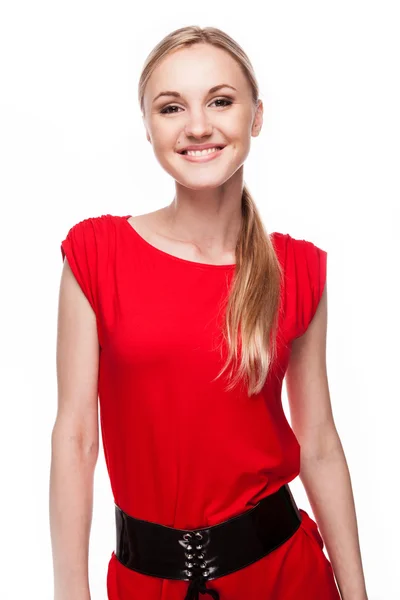 Beautiful girl smiling — Stock Photo, Image