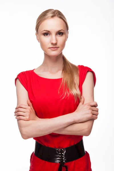 Beautiful girl smiling — Stock Photo, Image