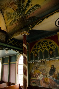 İç Ayrıntılar, boyalı Church of St Benedict