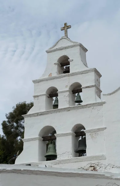 Bells Mission Basilica San Diego Alcala San Diego — Stok Foto