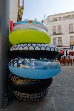 Satılık eski kasaba Tossa de Mar, Katalonya, Spa çörek yüzen