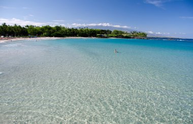 mauna kea Beach sakin suları girme 
