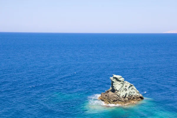 Beautiful sea scene in Greece — Stock Photo, Image