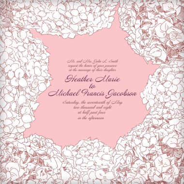 El çizim çiçek arka plan