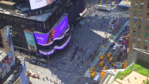 Nova York Eua Maio 2019 Times Square Maio 2019 Nova — Vídeo de Stock