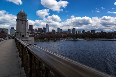 Bahar Zamanı Boston Skyline