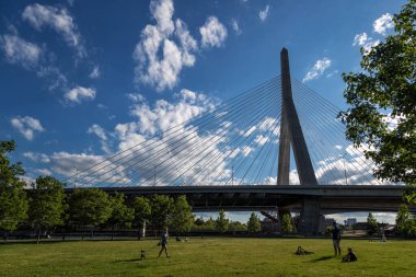 Zakim Bridge in Boston Massachusetts