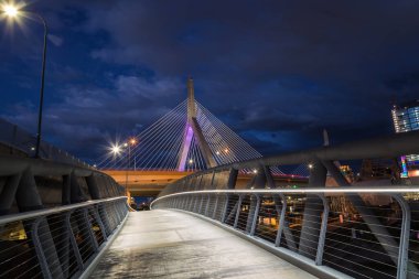 Zakim Bridge in Boston Massachusetts