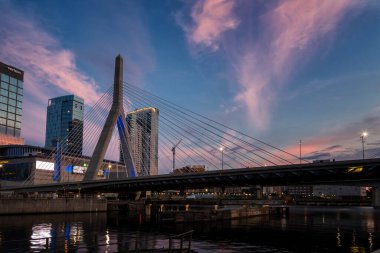 Zakim Bridge in Boston Massachusetts
