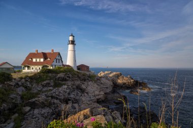 Portland Headlight in Cape Elizabeth Manine