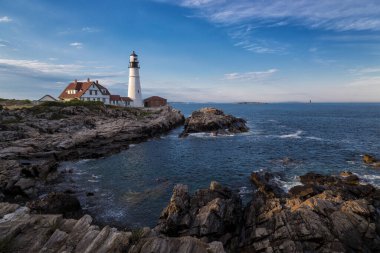 Portland Headlight in Cape Elizabeth Manine