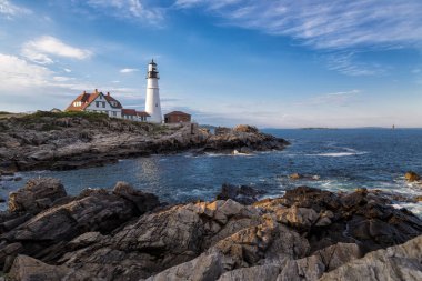 Portland Headlight in Cape Elizabeth Manine