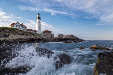 Portland Headlight in Cape Elizabeth Manine