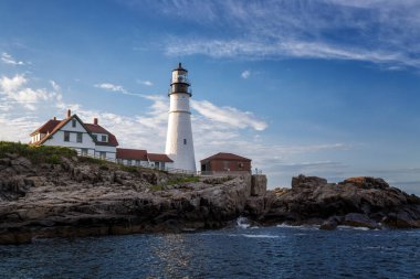 Portland Headlight in Cape Elizabeth Manine