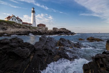 Portland Headlight in Cape Elizabeth Manine
