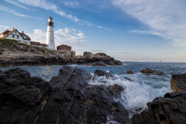 Portland Headlight in Cape Elizabeth Manine