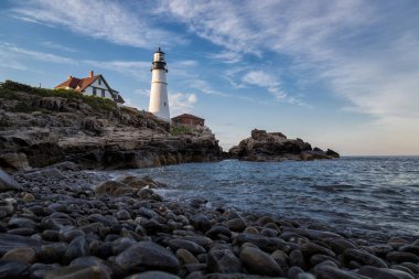Portland Headlight in Cape Elizabeth Manine