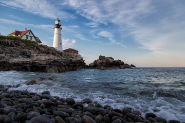 Portland Headlight in Cape Elizabeth Manine