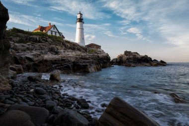 Portland Headlight in Cape Elizabeth Manine