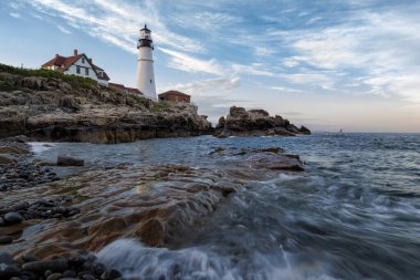 Portland Headlight in Cape Elizabeth Manine