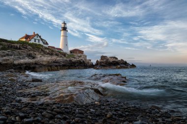 Portland Headlight in Cape Elizabeth Manine