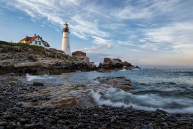 Portland Headlight in Cape Elizabeth Manine