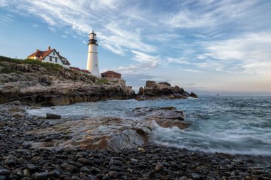 Portland Headlight in Cape Elizabeth Manine
