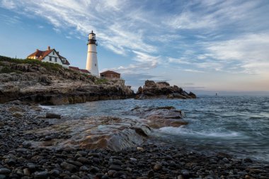 Portland Headlight in Cape Elizabeth Manine