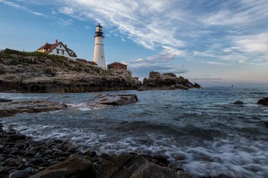 Portland Headlight in Cape Elizabeth Manine