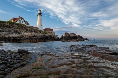 Portland Headlight in Cape Elizabeth Manine