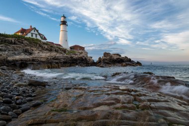 Portland Headlight in Cape Elizabeth Manine